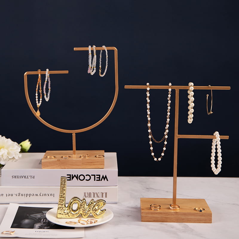 Moderne metalen hangende decoratierek displaystandaard