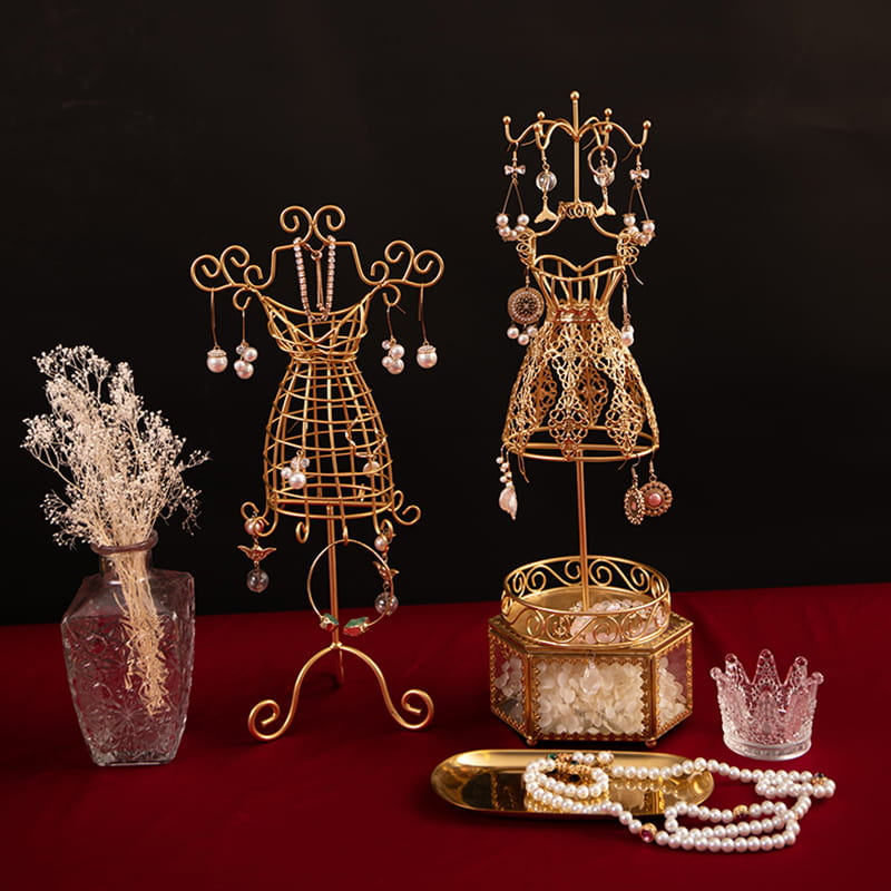 Home Decor Europa Stijl Smeedijzeren Model Sieradenrek Sieraden Display Stand Creatieve Display Props Meubileringsartikelen: