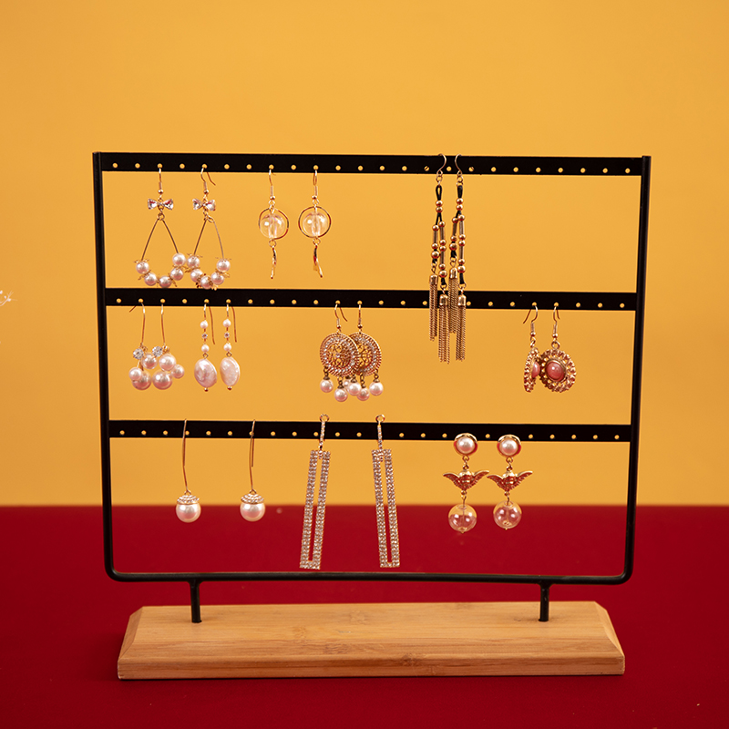 Aangepaste sieradenstandaard organisator metalen ketting organisator sieraden display